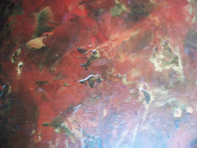 Textured accent wall surface