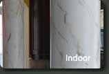 Faux painting - marbleized pillars