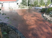 stamped driveway