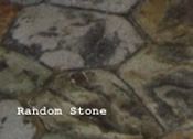 Random Stone stamp pattern